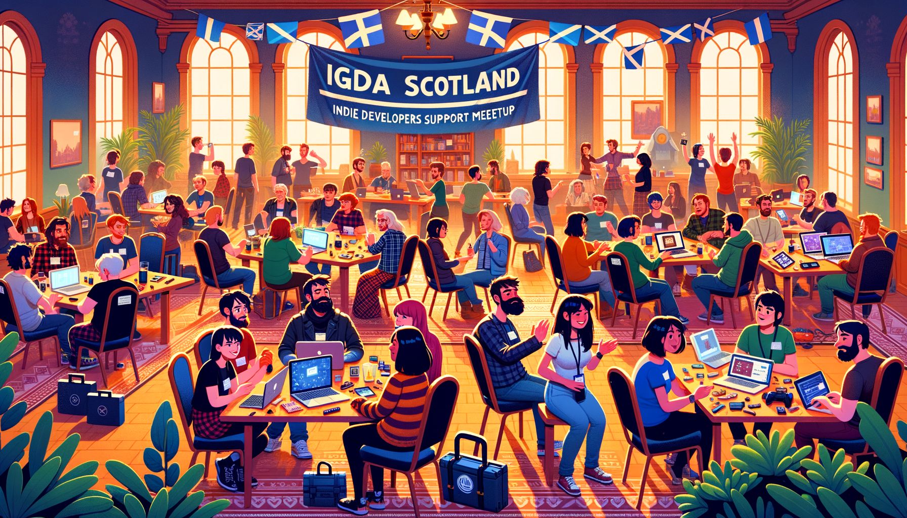 Community building through events and meetups